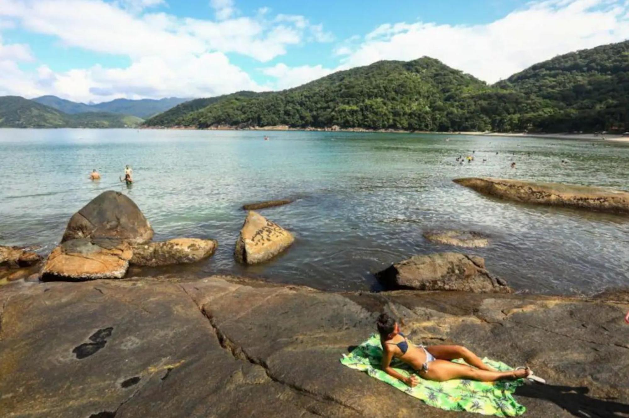Apartamento 2 Novissimo E Bem Localizado - Ubatuba-Sp Luaran gambar